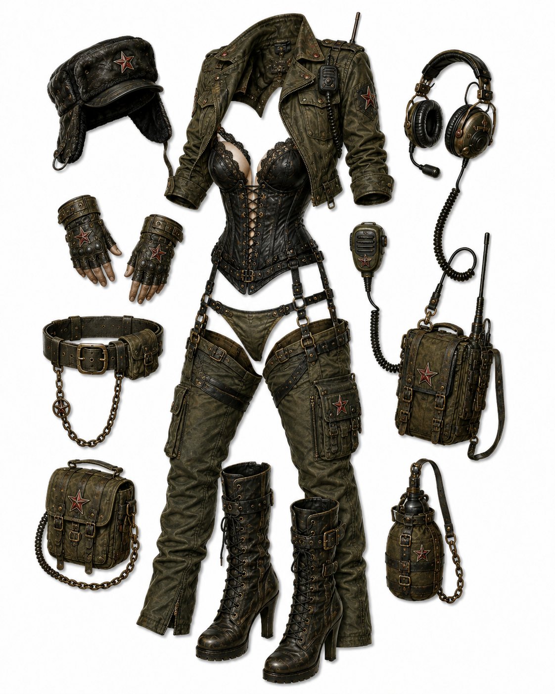 Shack outfit · set 4