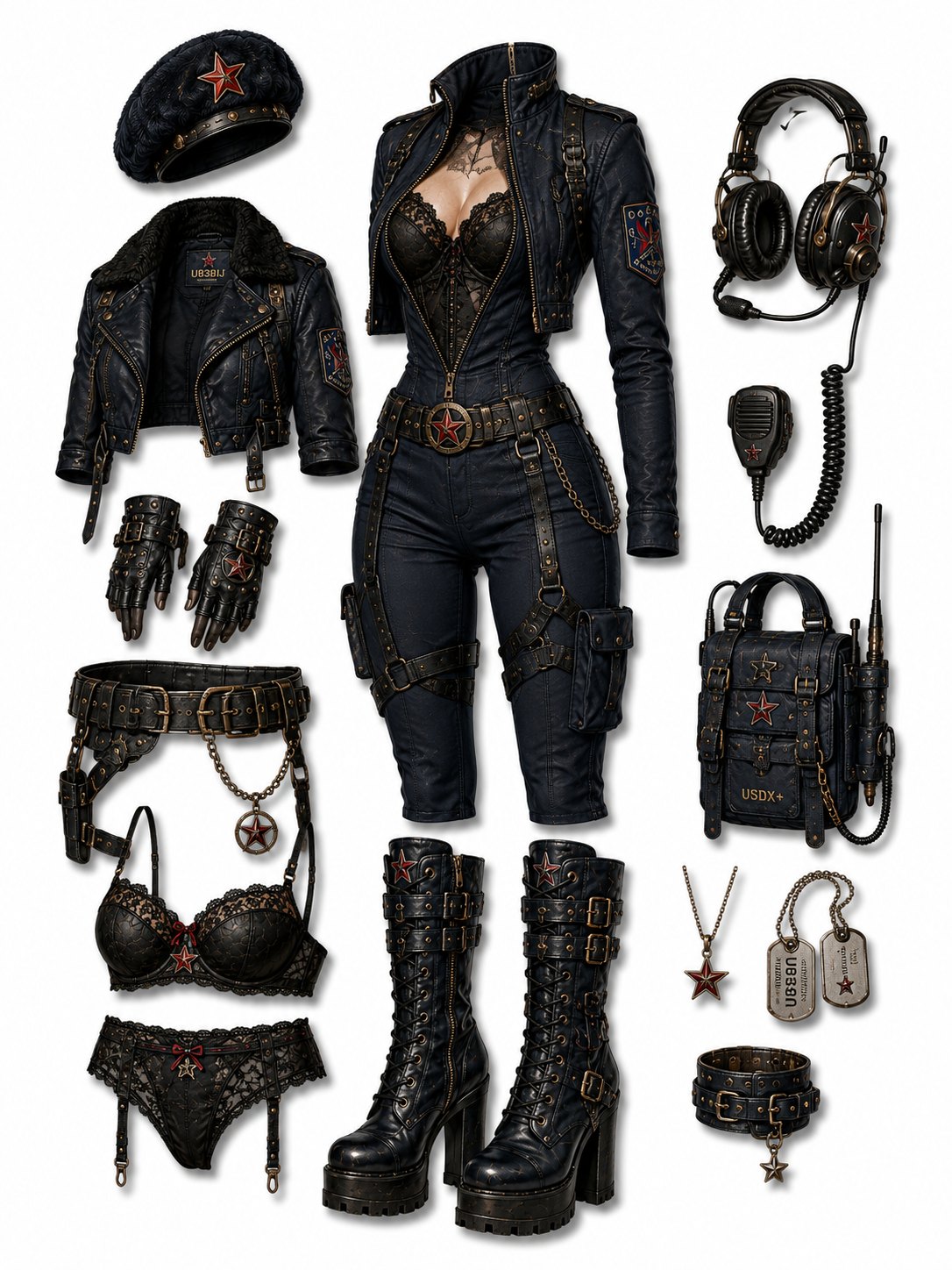 Shack outfit · set 8