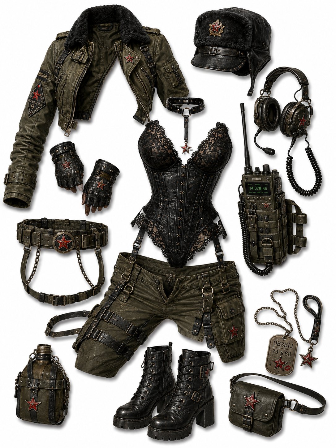 Shack outfit · set 9
