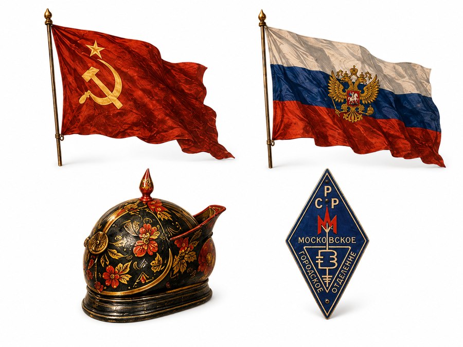 Flags and pins