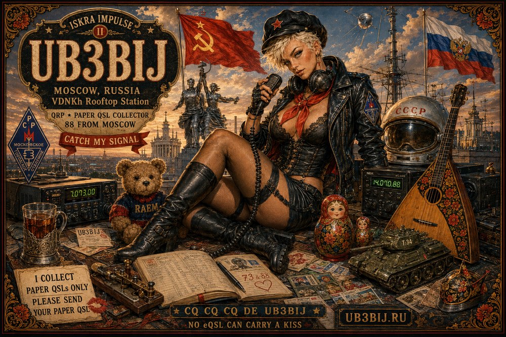 Station QSL design · No. 4